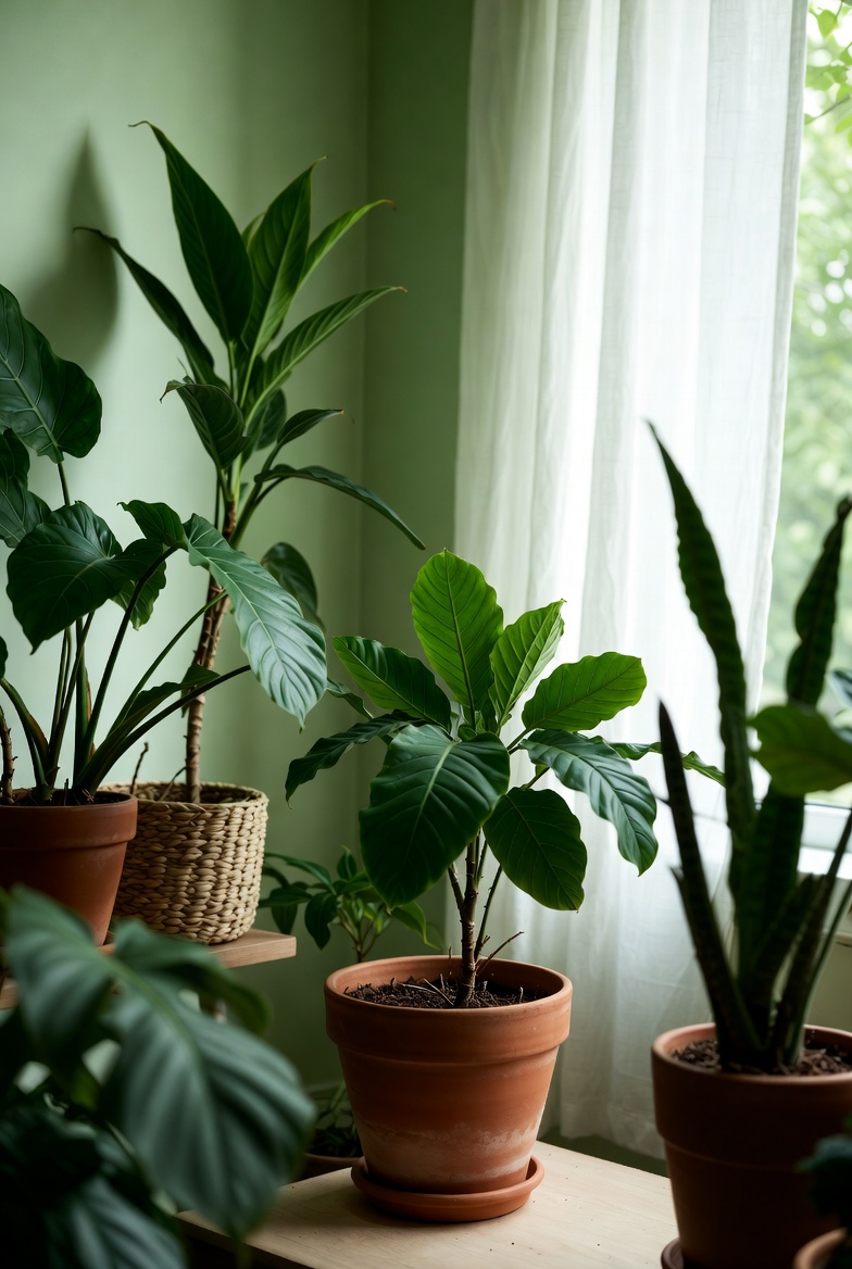 Makuuhuoneen viherkasvit