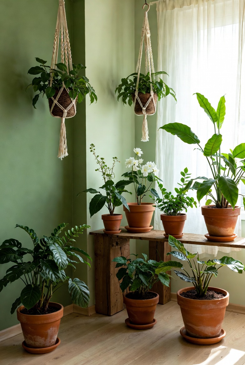 Keittiön kasviympäristö